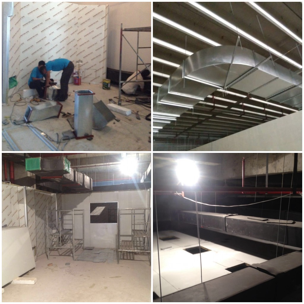 食品車間凈化工程風管系統 食品車間凈化工程風管系統