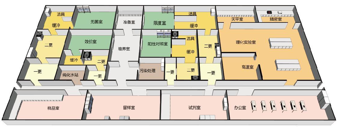 生物制藥廠布局圖 生物制藥廠布局圖